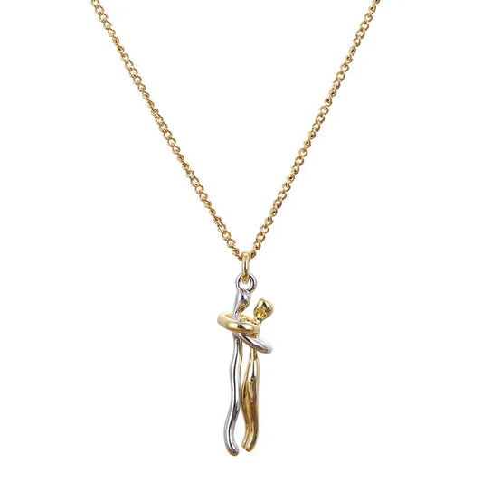 Eternal Hug Necklace – 14k Gold Finish