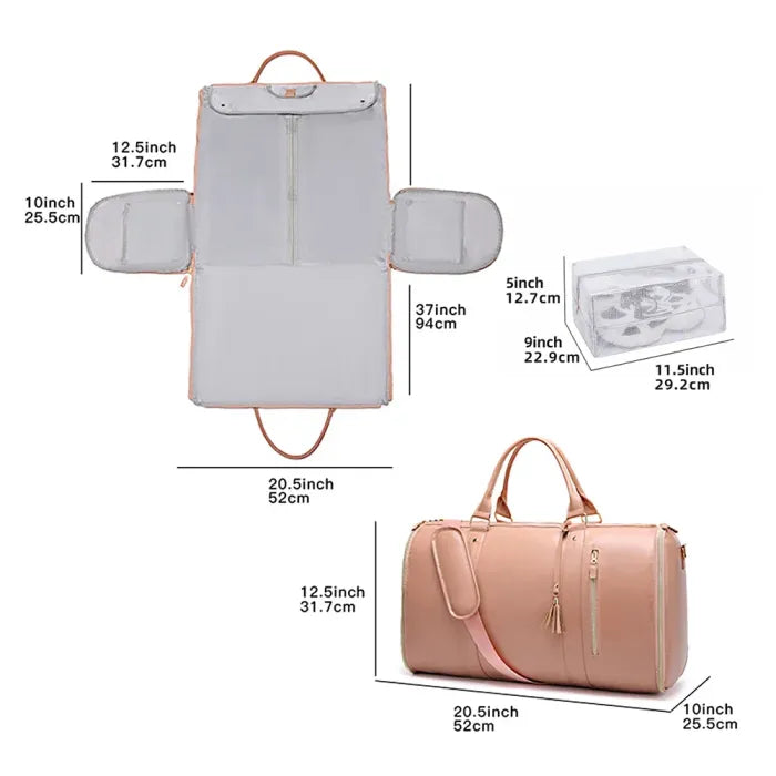 High Capacity Folding Suit Luggage